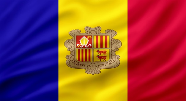 Vlag van het Vorstendom Andorra