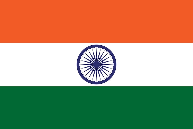 Vlag van India Vlagnatie