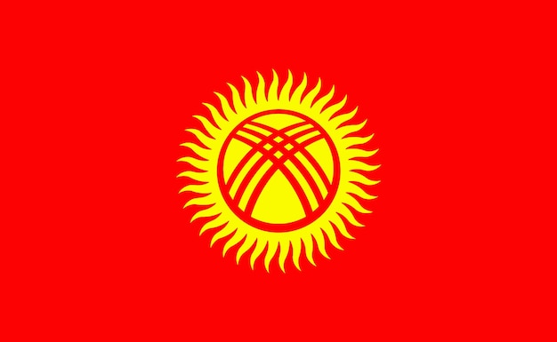 Vlag van Kirgizië
