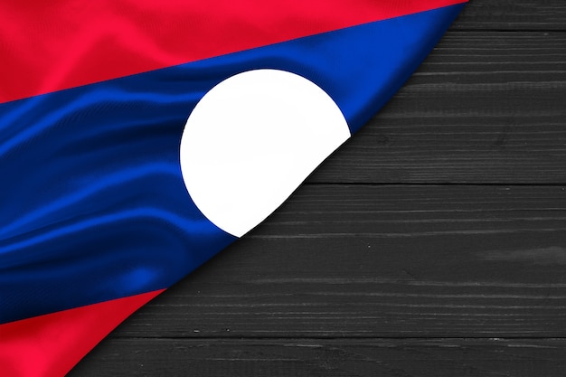 Vlag van Laos kopie ruimte