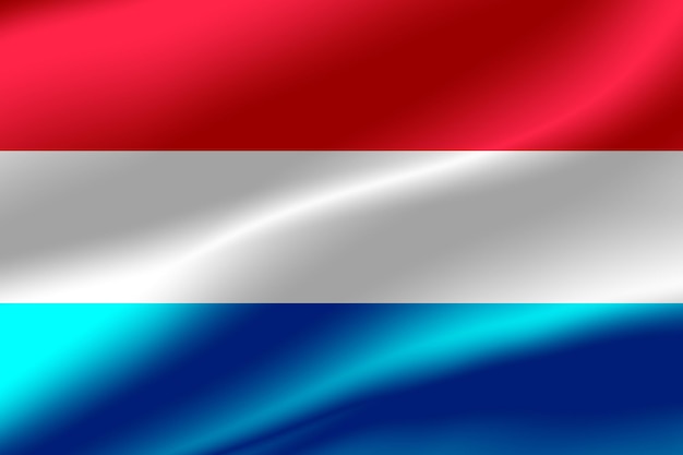 Vlag van Luxemburg als achtergrond.