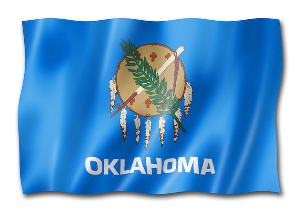 Vlag van Oklahoma VS