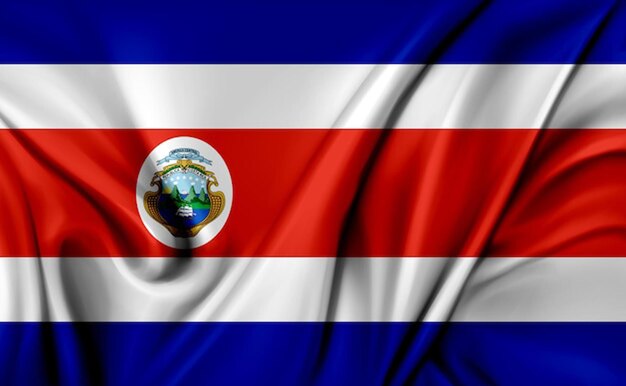 Foto vlag van paraguay