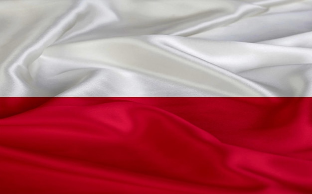 Vlag van Polen Vliegend effect