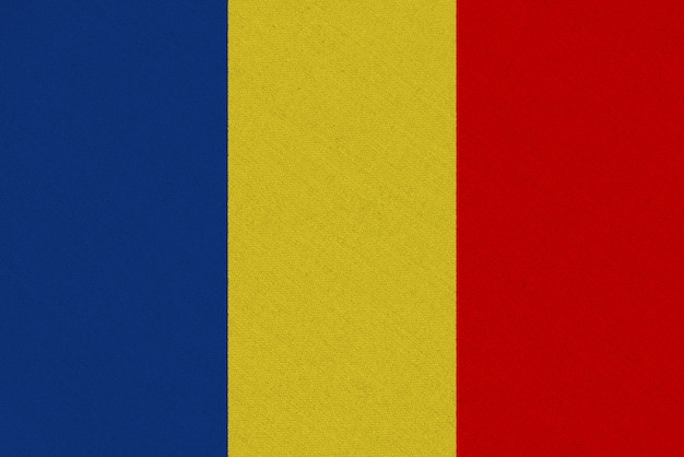 Vlag van Roemenië stof