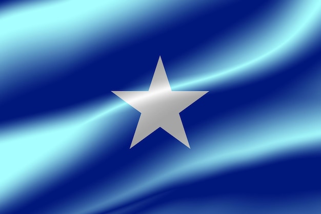 Vlag van Somalië als achtergrond