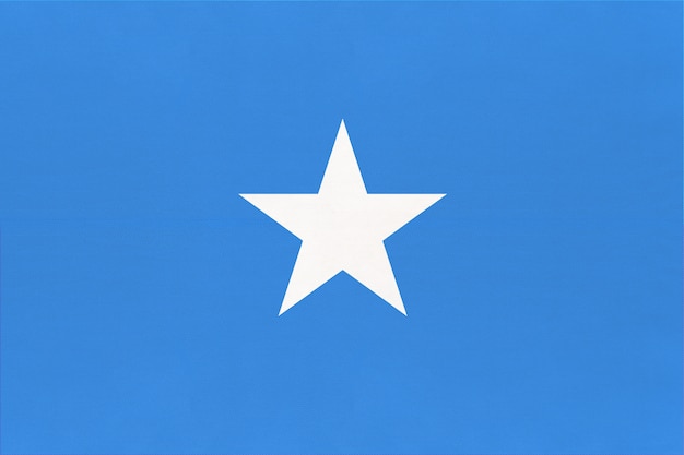 Vlag van Somalië nationale stof