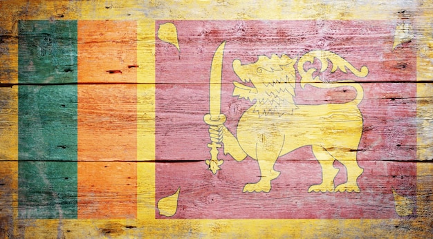 Vlag van Sri Lanka