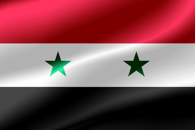 Vlag van Syrië als achtergrond