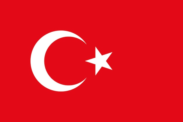 vlag van Turkije vlag natie