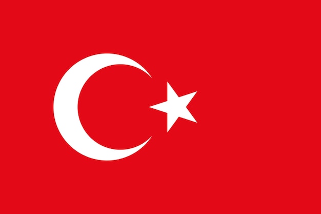 vlag van Turkije vlag natie