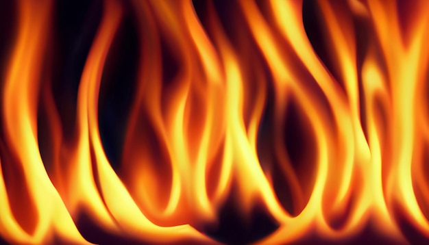Vlambeweging op abstracte achtergrond Rode vuur textuur branden licht effect