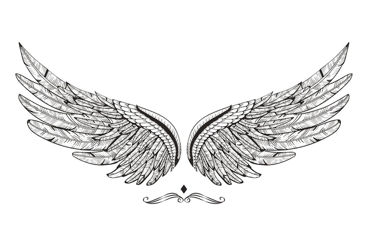 Foto vleugel png illustratie doorzichtige achtergrond