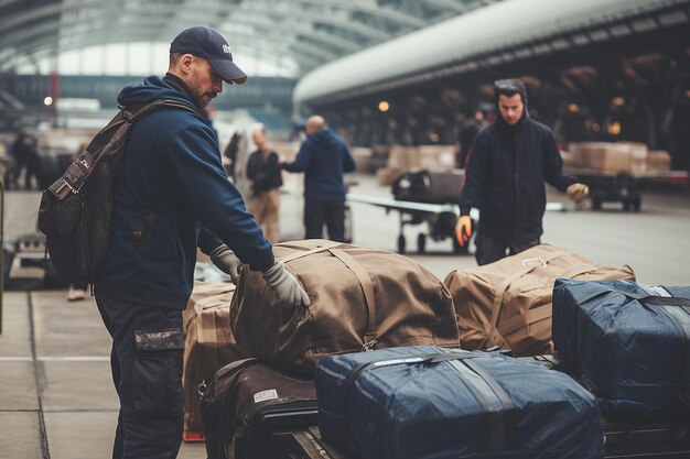 Foto vliegtuig dat zich voorbereidt op landing met de vleugels open