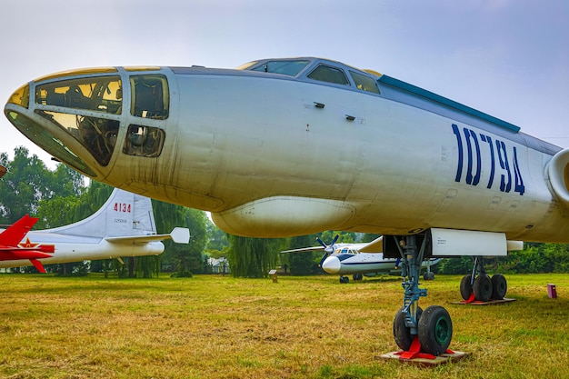 Vliegtuig in het China Military Aviation Museum