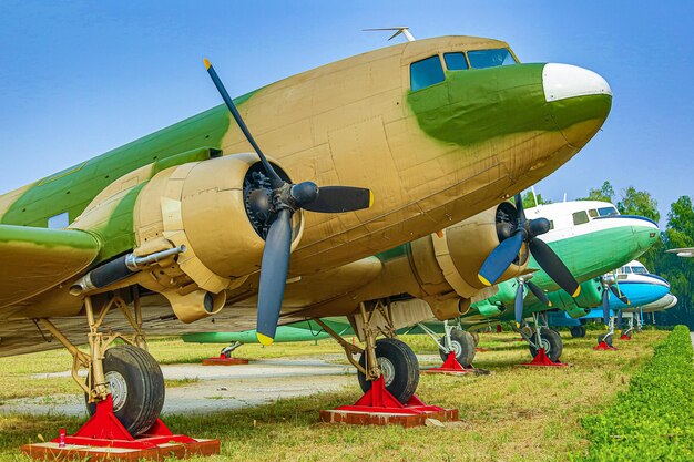 Vliegtuig in het China Military Aviation Museum