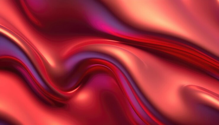 Vloeibare gladde abstracte metalen holografische gekleurde achtergrond