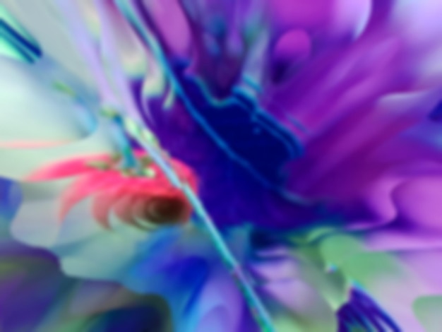 Vloeibare kleur Fusion blauw roze kleurrijke abstracte achtergrond