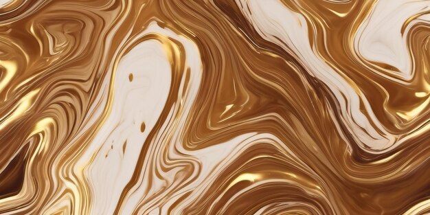 Vloeibare marmer achtergrond vloeibare textuur vloeiende kunst splash dye kleuren goud zwart oranje roze wit