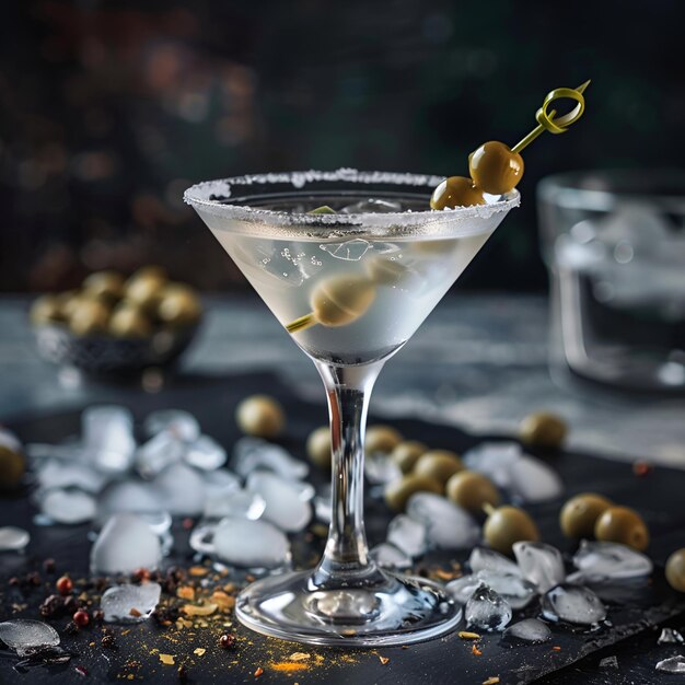 Vodka Martini cocktail