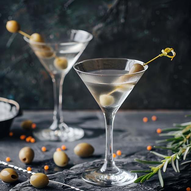 Vodka Martini cocktail