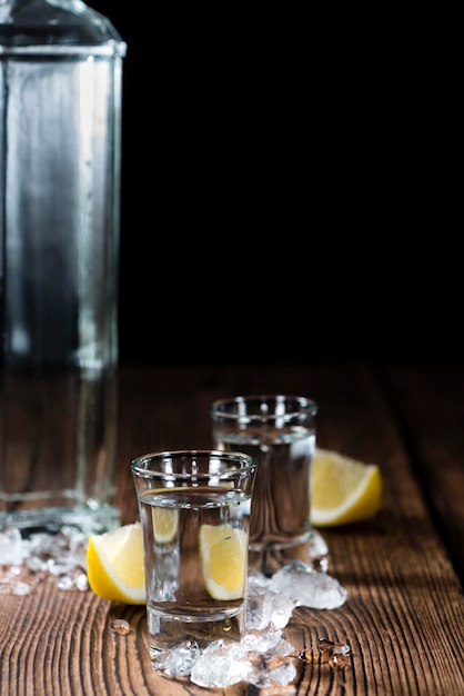 Vodka on the rocks