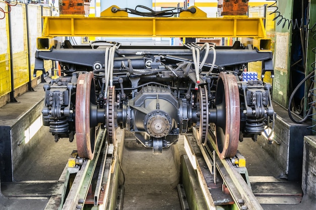 Voertuig in de fabriek