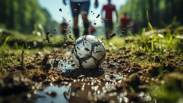 Voetbal generatieve AI