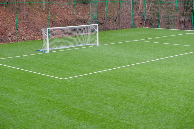 Voetbal goalootball veld