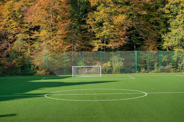 Voetbal goalootball veld