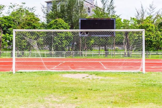 voetbaldoelen en lucht, Sport