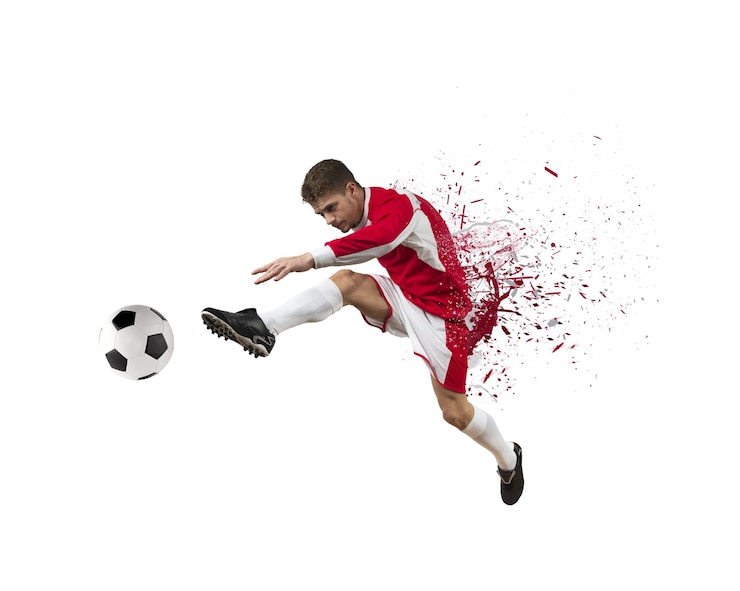 Foto voetballer