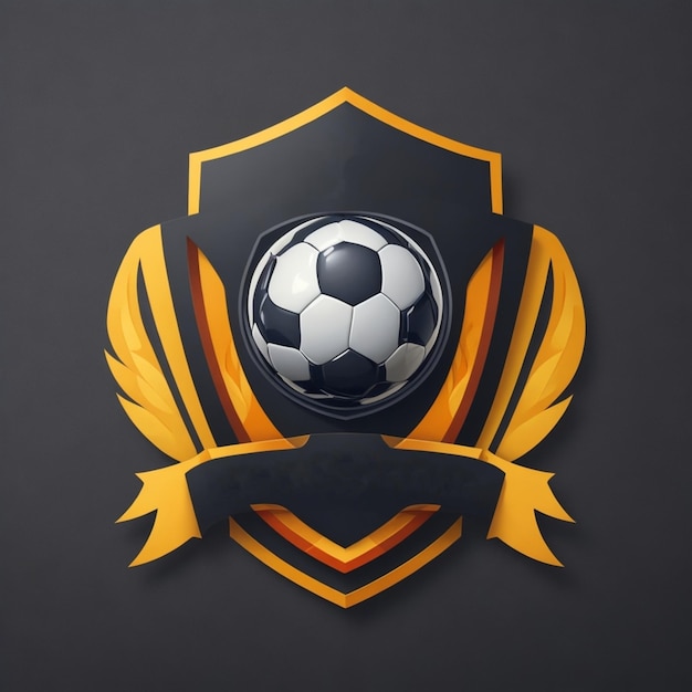 Foto voetbalteamlogo