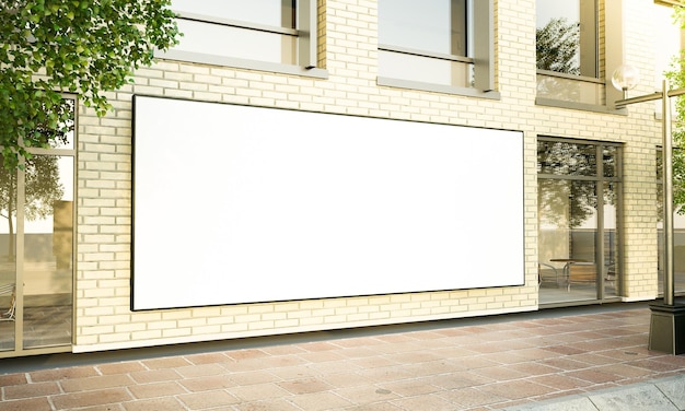 Voetpad bij de muur van een gebouw