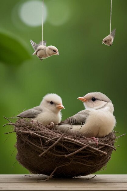 Photo vogel haussperling