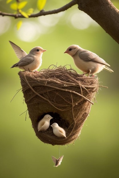 Photo vogel haussperling