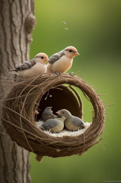 Photo vogel haussperling