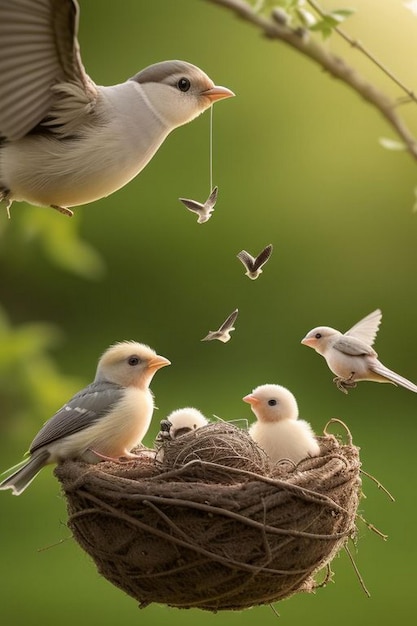 Foto vogel haussperling