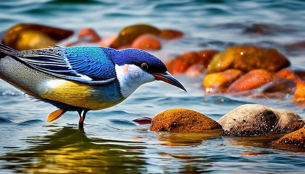 vogel kleurrijke vogel