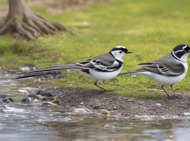 vogeldagviering en prachtige achtergrond