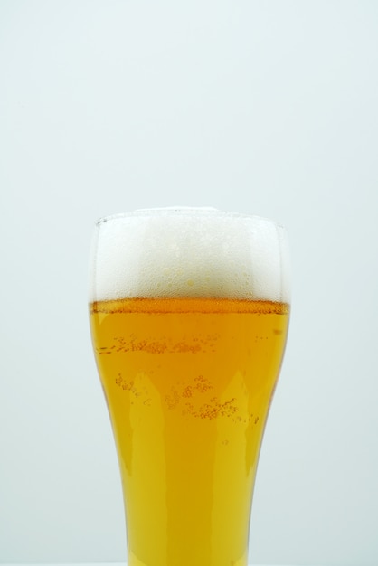 Vol bierglas