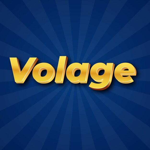 Volage Text effect Gold JPG attractive background card photo