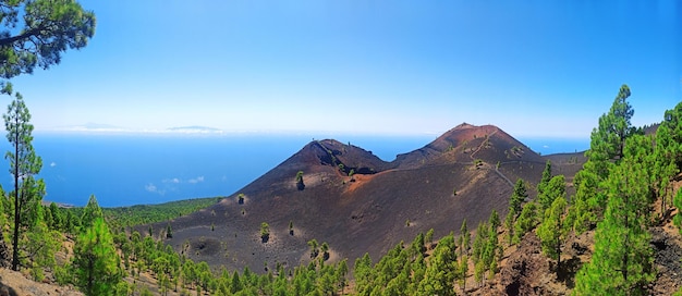 Foto volcan de san martin alla palma