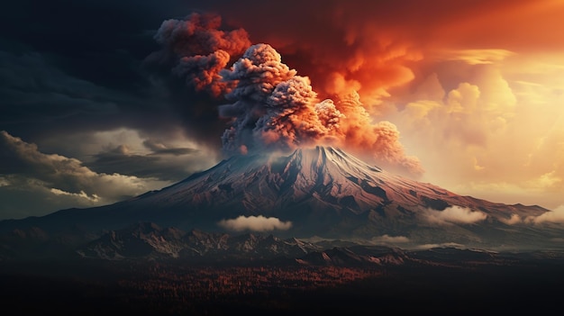 火山の噴火