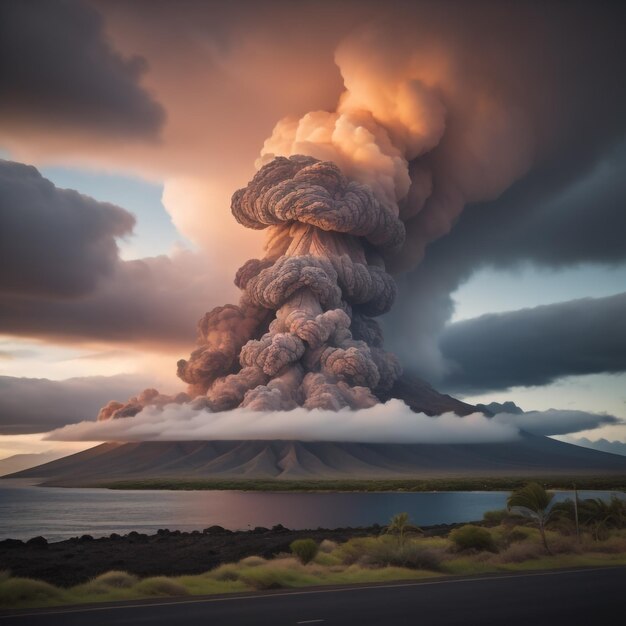 Foto vulcanismo