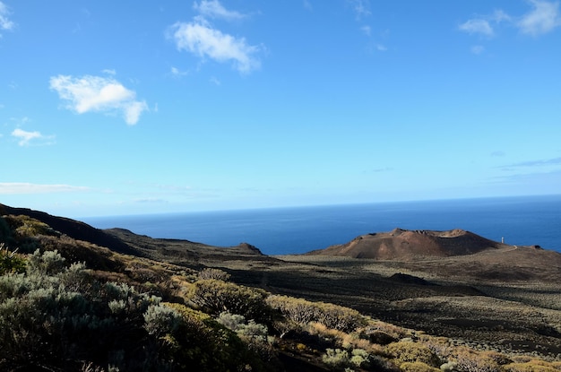 Volcano Aerial View