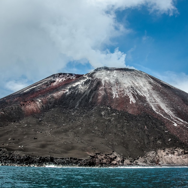 Foto il vulcano