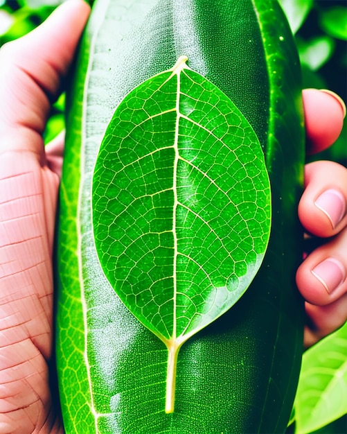 Volledig groene bladeren 4k