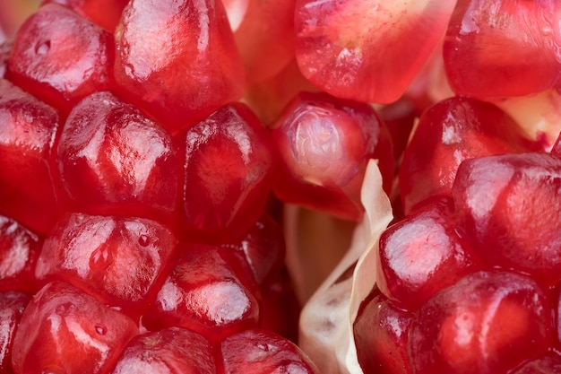 Foto volledige opname van aardbeien