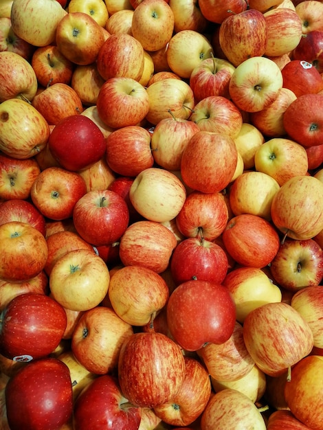 Foto volledige opname van appels
